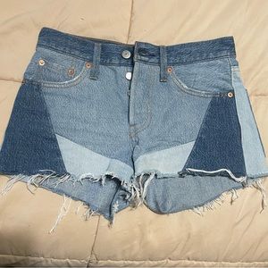 Limited addition 501 Levi vintage shorts.